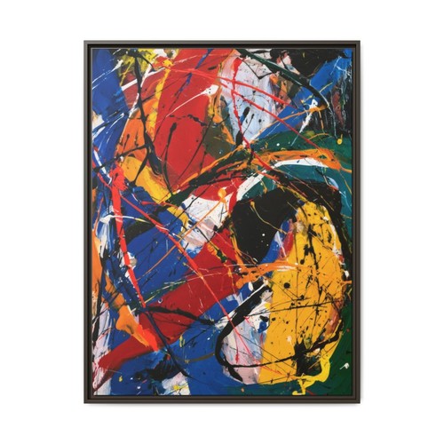 Leinwandbild gerahmt