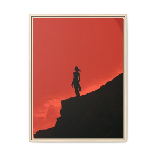 Leinwandbild gerahmt