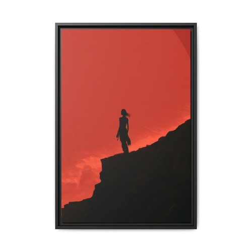 Leinwandbild gerahmt