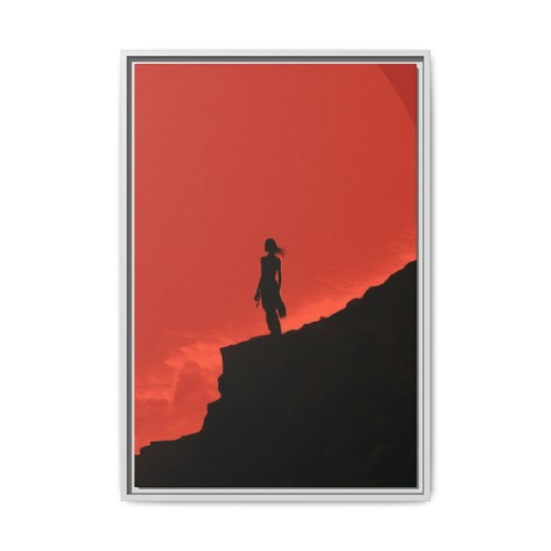 Leinwandbild gerahmt