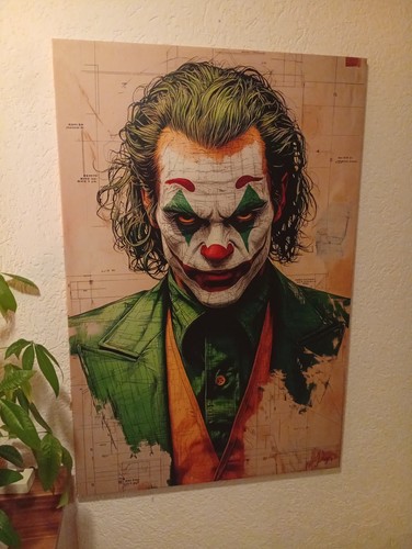 Joker bild leinwand - leinwand, auf