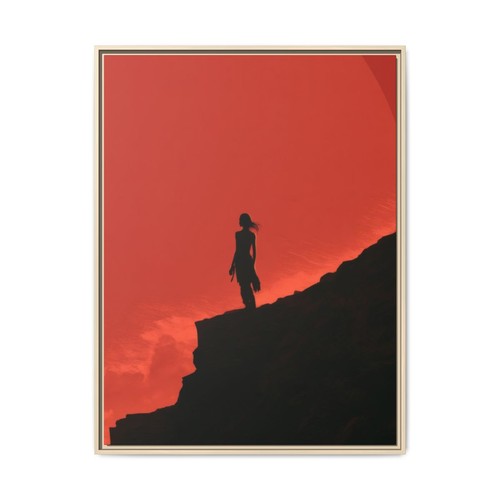 Leinwandbild gerahmt