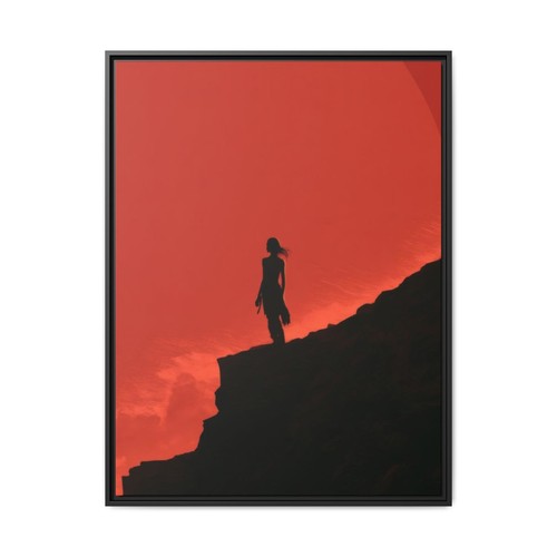Leinwandbild gerahmt