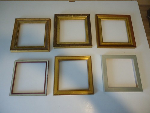 Bilderrahmen 20x20cm gold