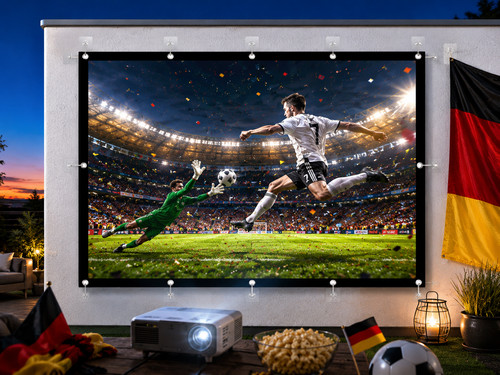 Tragbare beamer leinwand 120 - tragbare,
