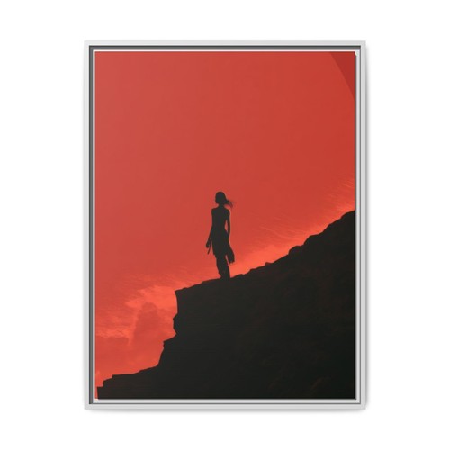 Leinwandbild gerahmt