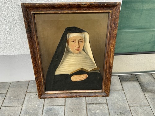 Altes gemälde öl auf - altes,