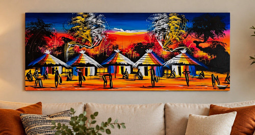 Acryl wandbild auf - acryl,