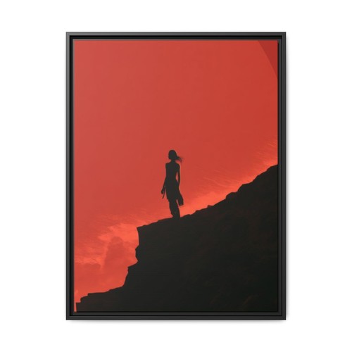 Leinwandbild gerahmt