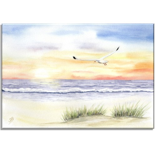 Aquarell bild druck leinwand - aquarell,