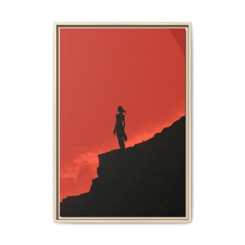 Leinwandbild gerahmt